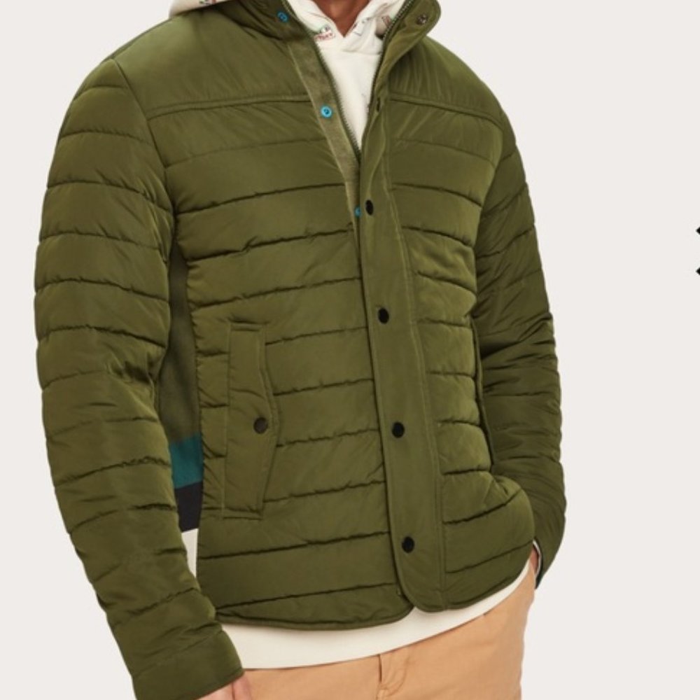 SCOTCH AND SODA SHORT QUILTED JACKET W/ PRIMALOFT